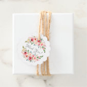 Elegant Tea Vrijgezellenfeest Favor Gift Label (In situ)