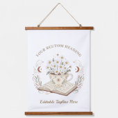 Elegant Teacup Flowers Tapestry Hangend Wandkleed (Voorkant)