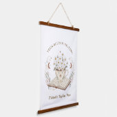 Elegant Teacup Flowers Tapestry Hangend Wandkleed (Gebogen)