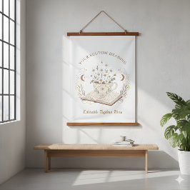 Elegant Teacup Flowers Tapestry Hangend Wandkleed