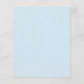 Elegant Teacups Baby shower Tea Party Advice (Achterkant)