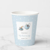 Elegant Teacups Baby shower Tea Party Papieren Bekers (Voorkant)