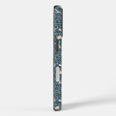 Elegant Teal Botanical Swirl Seamless Pattern Case-Mate iPhone Case (Achterkant / Rechts)