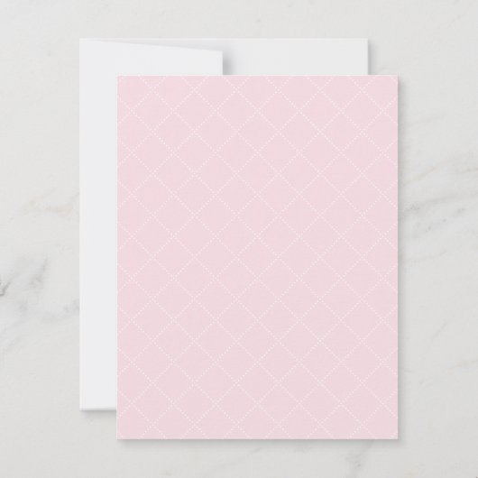 Elegant Teapot Tea Party Baby Shower Invitations Kaart (Achterkant)