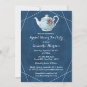 Elegant Teapot Vrijgezellenfeest Tea Party Kaart (Voorkant)