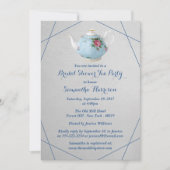 Elegant Teapot Vrijgezellenfeest Tea Party Kaart (Voorkant)