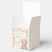 Elegant Teddy Bear Baby Shower Bedankdoosjes (Geopend)