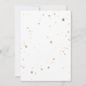 Elegant Teddy Bear "He or She" Gender Reveal  (Achterkant)