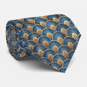 Elegant tegel Art Deco patroon Stropdas