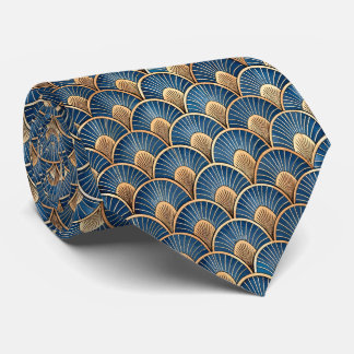 Elegant tegel Art Deco patroon Stropdas