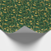 Elegant tegelpatroon  cadeaupapier (Hoek)