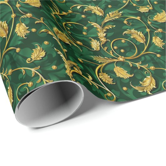 Elegant tegelpatroon  cadeaupapier (Rol Hoek)