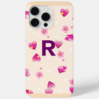 Elegant telefoon Hoesje met vet 'R' ontwerp