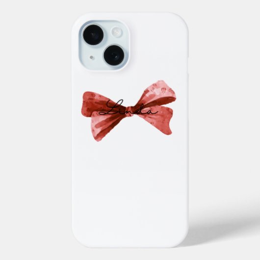 Elegant telefoonhoesje – Linda Case-Mate iPhone Case (Achterkant)