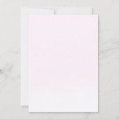 Elegant Tender Pink Prinses 18e verjaardag Kaart (Achterkant)