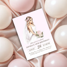 Elegant Tender Pink Prinses 18e verjaardag