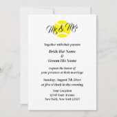 Elegant tennis thema bruiloft uitnodiging sjabloon (Voorkant)