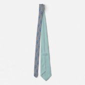 Elegant tennis-themed tie stropdas (Achterkant)