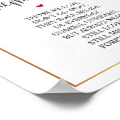 Elegant ter nagedachtenis rouwkaart grafisch ontwe poster (Hoek)