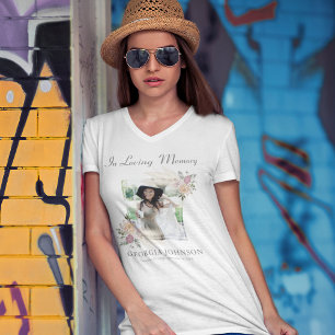 Elegant Ter Nagedachtenis T-Shirt met Foto-herde