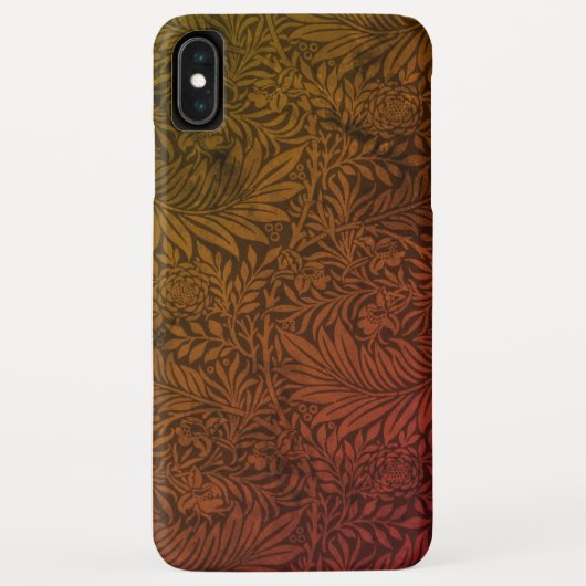 Elegant Terracotta Boho Botanisch Patroon Case-Mate iPhone Case (Achterkant)