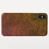 Elegant Terracotta Boho Botanisch Patroon Case-Mate iPhone Case (Achterkant (horizontaal))