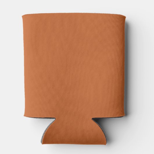 Elegant Terracotta Boho Script Bruiloft Custom Blikjeskoeler (Achterkant)