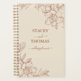 Elegant Terracotta Whimsical Wedding Planner
