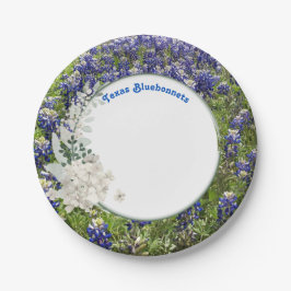 Elegant Texas Bluebonnet Wildflower Paper Bord