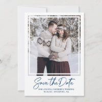 Elegant Text and Photo Wedding