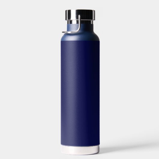 Elegant Text, Monogram and Gold Laurel Wreate Waterfles (Rechts)