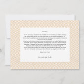 Elegant Text Photo Kaart (Achterkant)