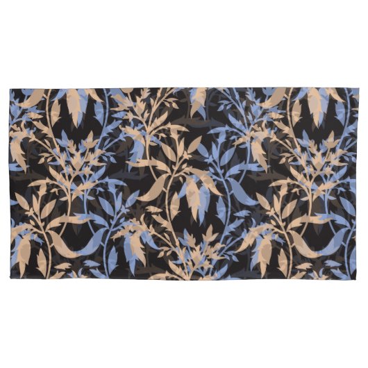 Elegant textielontwerp met ingewikkelde bloemen kussensloop (Voorkant)