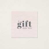 Elegant Texture Roos Beauty Salon Vierkante Visitekaartjes (Voorkant)