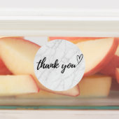 Elegant Thank You Sticker - Small Business Packagi (Aangebracht)