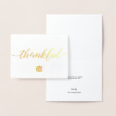 Elegant Thankful Company Business - Hartelijk dank Folie Kaarten (Display)