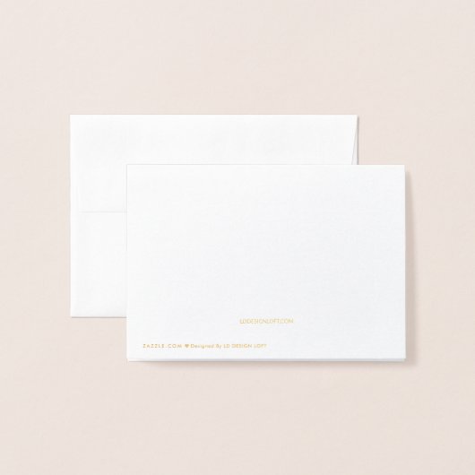 Elegant Thankful script Weddenschap Bedankt Folie Kaarten (Met envelop)