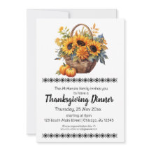 Elegant Thanksgiving diner