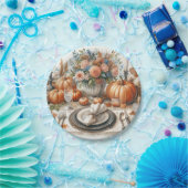 Elegant Thanksgiving Diner Papier Bord (Feest)