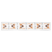 Elegant Thanksgiving "Give Thanks" Table Runner Lange Tafelloper (Horizontaal)