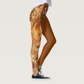 Elegant,Thanksgiving, Herfstbladeren,Rustiek, Leggings (Rechts)