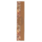 Elegant,Thanksgiving, Herfstbladeren,Rustiek Medium Tafelloper (Voorkant)