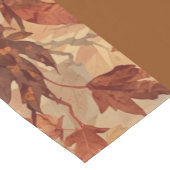 Elegant,Thanksgiving, Herfstbladeren,Rustiek Medium Tafelloper (Hoek)