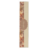 Elegant,Thanksgiving, Herfstbladeren,Rustiek Medium Tafelloper (Voorkant)