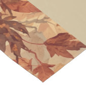 Elegant,Thanksgiving, Herfstbladeren,Rustiek Medium Tafelloper (Hoek)