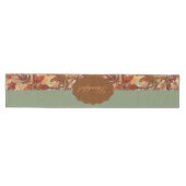 Elegant,Thanksgiving, Herfstbladeren,Rustiek Medium Tafelloper (Horizontaal)