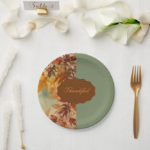 Elegant,Thanksgiving, Herfstbladeren,Rustiek