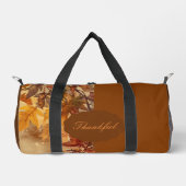 Elegant,Thanksgiving, Herfstbladeren,Rustiek Plunjezak (Voorkant)