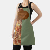 Elegant,Thanksgiving, Herfstbladeren,Rustiek Schort (Insitu)