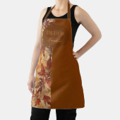 Elegant,Thanksgiving, Herfstbladeren,Rustiek Schort (Insitu)